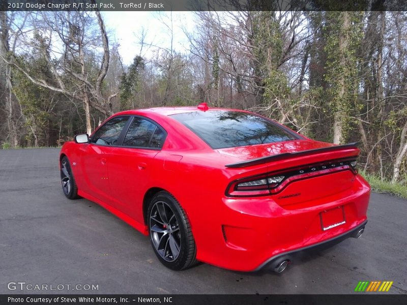 TorRed / Black 2017 Dodge Charger R/T Scat Pack