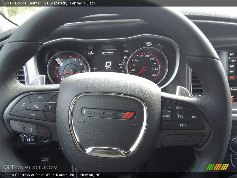 TorRed / Black 2017 Dodge Charger R/T Scat Pack
