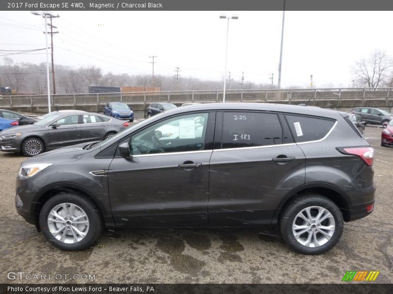 Magnetic / Charcoal Black 2017 Ford Escape SE 4WD