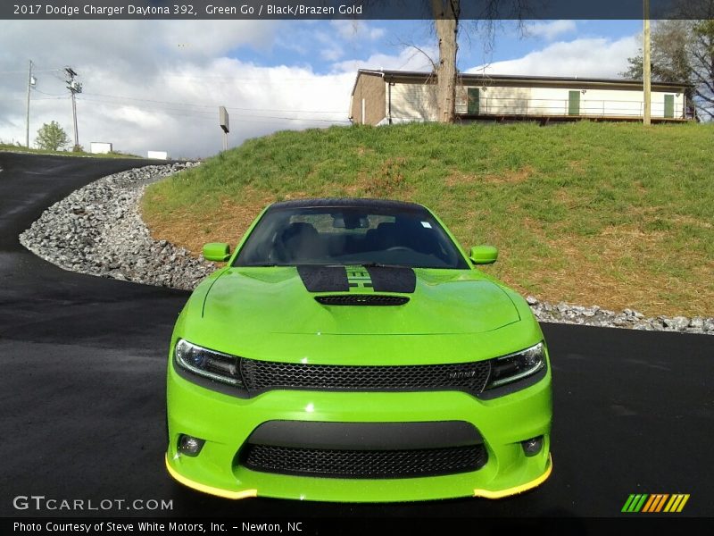Green Go / Black/Brazen Gold 2017 Dodge Charger Daytona 392