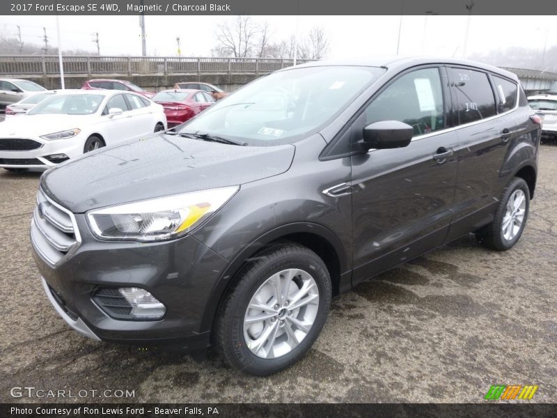 Magnetic / Charcoal Black 2017 Ford Escape SE 4WD