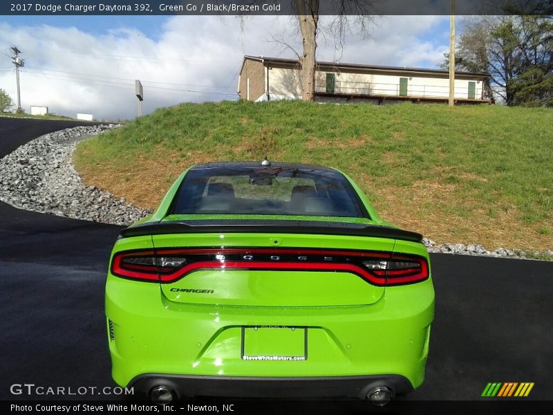 Green Go / Black/Brazen Gold 2017 Dodge Charger Daytona 392