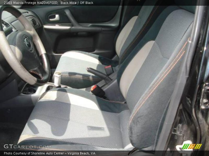 Black Mica / Off Black 2003 Mazda Protege MAZDASPEED