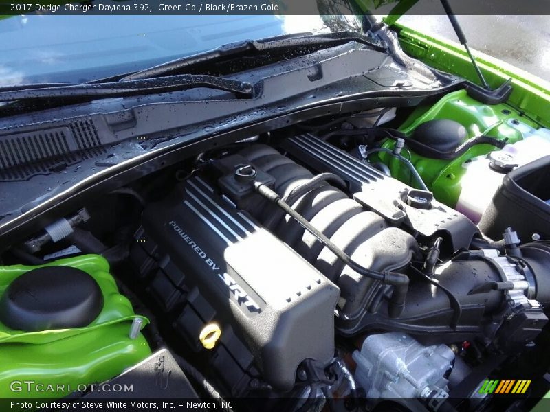 Green Go / Black/Brazen Gold 2017 Dodge Charger Daytona 392