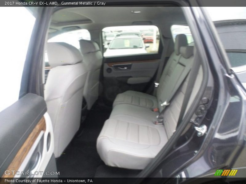 Gunmetal Metallic / Gray 2017 Honda CR-V EX-L AWD