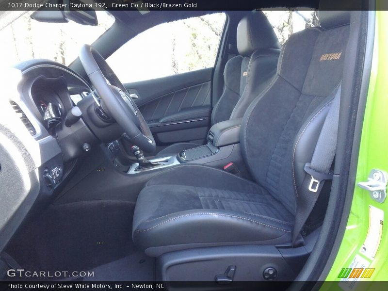  2017 Charger Daytona 392 Black/Brazen Gold Interior