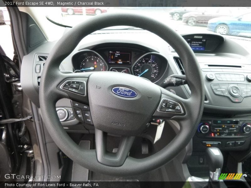 Magnetic / Charcoal Black 2017 Ford Escape SE 4WD