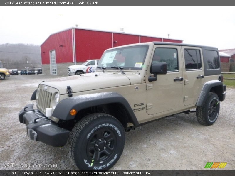 Gobi / Black 2017 Jeep Wrangler Unlimited Sport 4x4