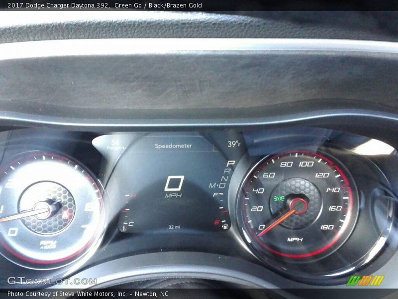 Green Go / Black/Brazen Gold 2017 Dodge Charger Daytona 392