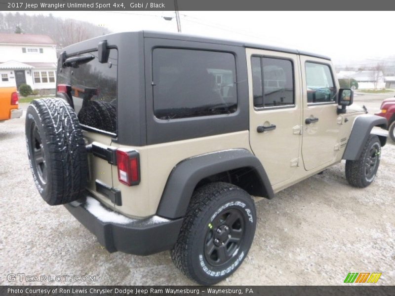 Gobi / Black 2017 Jeep Wrangler Unlimited Sport 4x4