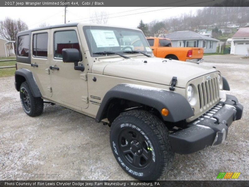 Gobi / Black 2017 Jeep Wrangler Unlimited Sport 4x4