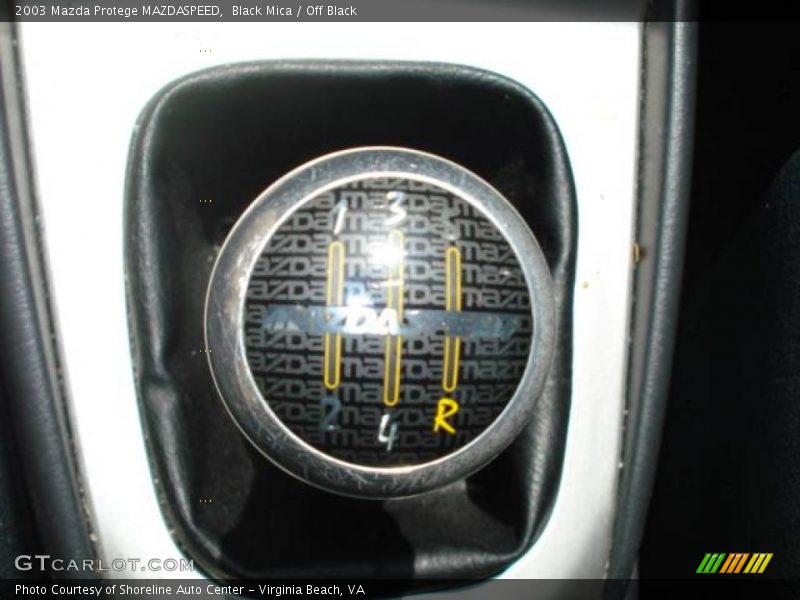 Black Mica / Off Black 2003 Mazda Protege MAZDASPEED