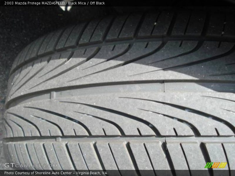 Black Mica / Off Black 2003 Mazda Protege MAZDASPEED