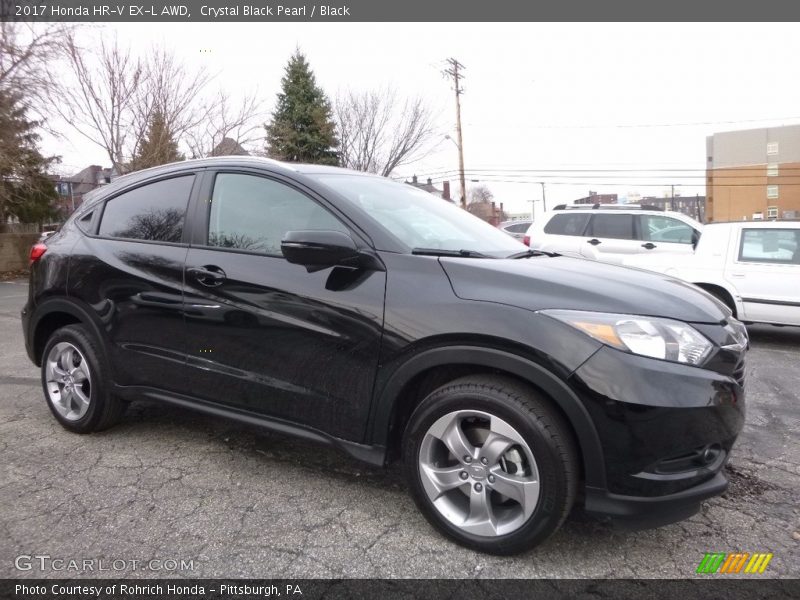  2017 HR-V EX-L AWD Crystal Black Pearl