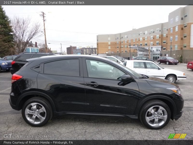  2017 HR-V EX-L AWD Crystal Black Pearl