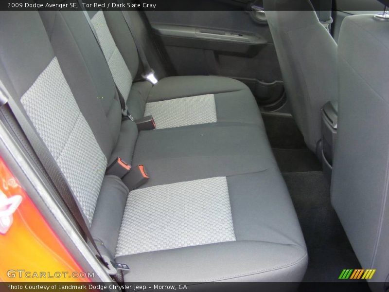 Tor Red / Dark Slate Gray 2009 Dodge Avenger SE