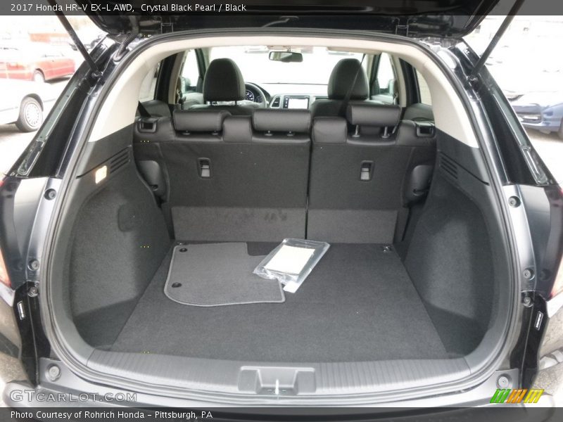 Crystal Black Pearl / Black 2017 Honda HR-V EX-L AWD