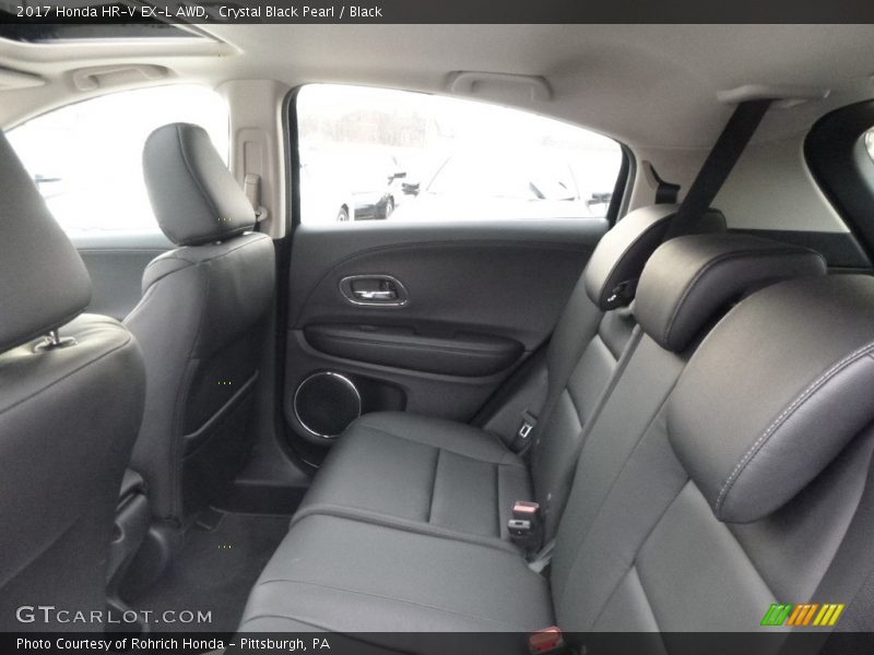 Crystal Black Pearl / Black 2017 Honda HR-V EX-L AWD