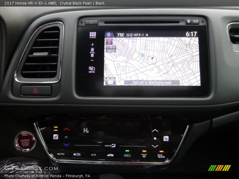 Crystal Black Pearl / Black 2017 Honda HR-V EX-L AWD