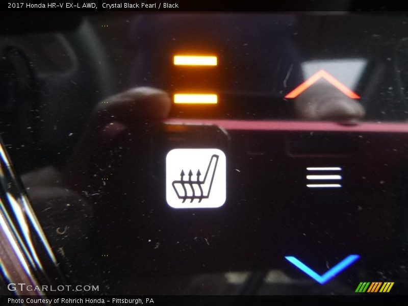 Crystal Black Pearl / Black 2017 Honda HR-V EX-L AWD