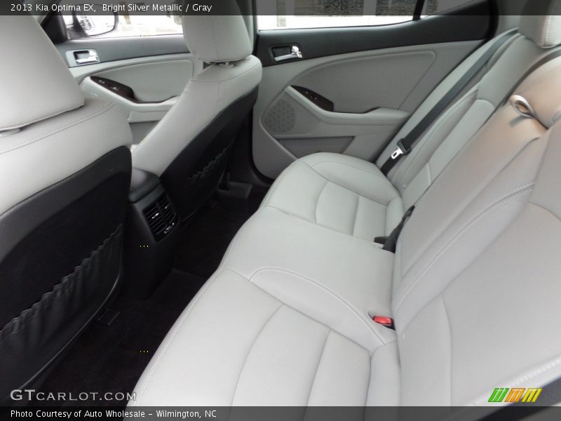 Bright Silver Metallic / Gray 2013 Kia Optima EX