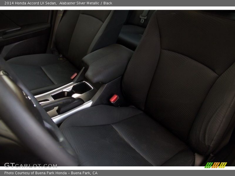 Alabaster Silver Metallic / Black 2014 Honda Accord LX Sedan