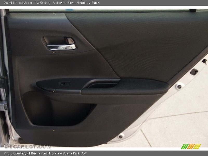 Alabaster Silver Metallic / Black 2014 Honda Accord LX Sedan
