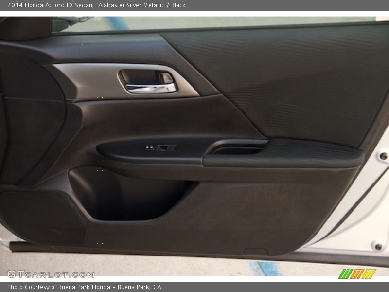 Alabaster Silver Metallic / Black 2014 Honda Accord LX Sedan