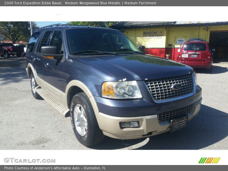 Medium Wedgewood Blue Metallic / Medium Parchment 2006 Ford Expedition Eddie Bauer
