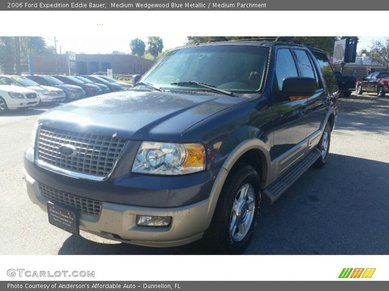 Medium Wedgewood Blue Metallic / Medium Parchment 2006 Ford Expedition Eddie Bauer