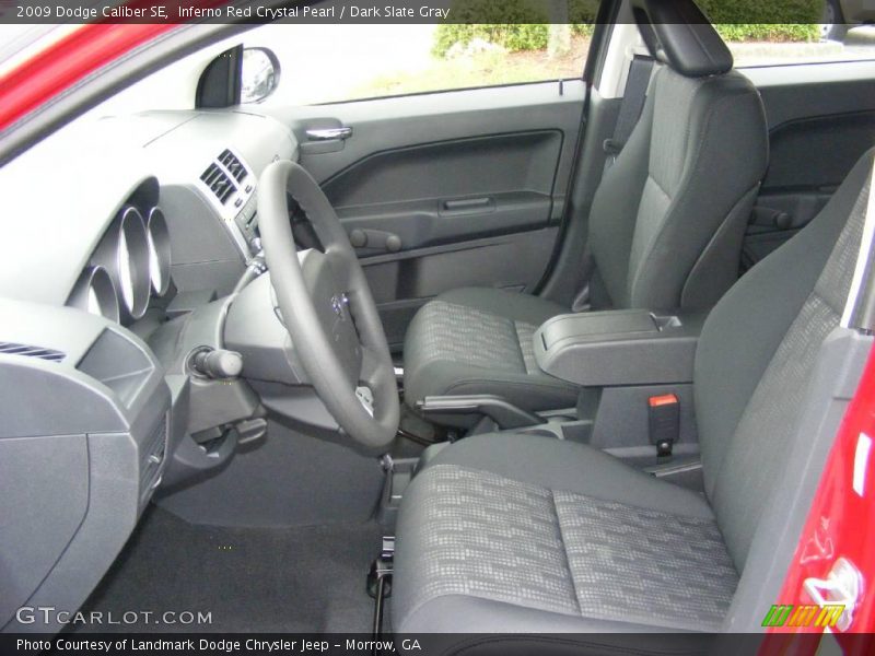 Inferno Red Crystal Pearl / Dark Slate Gray 2009 Dodge Caliber SE