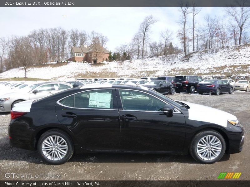 Obsidian / Black 2017 Lexus ES 350