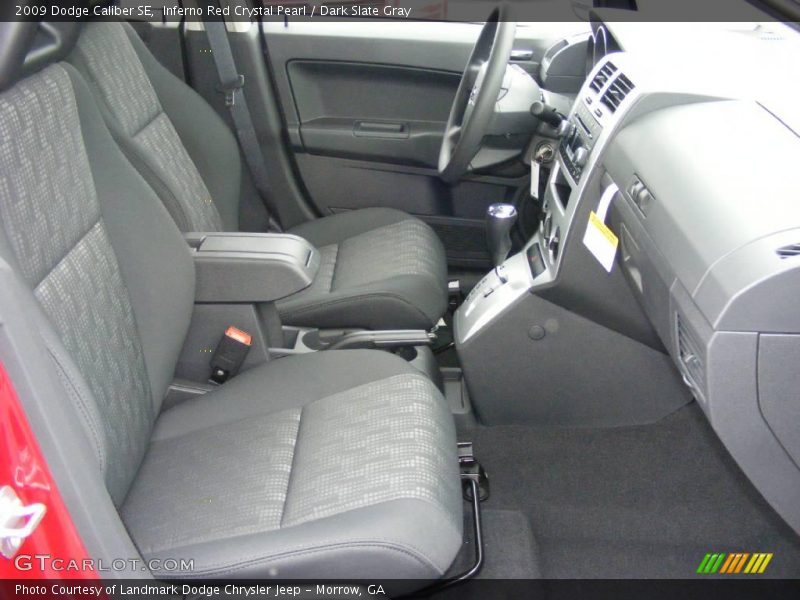 Inferno Red Crystal Pearl / Dark Slate Gray 2009 Dodge Caliber SE