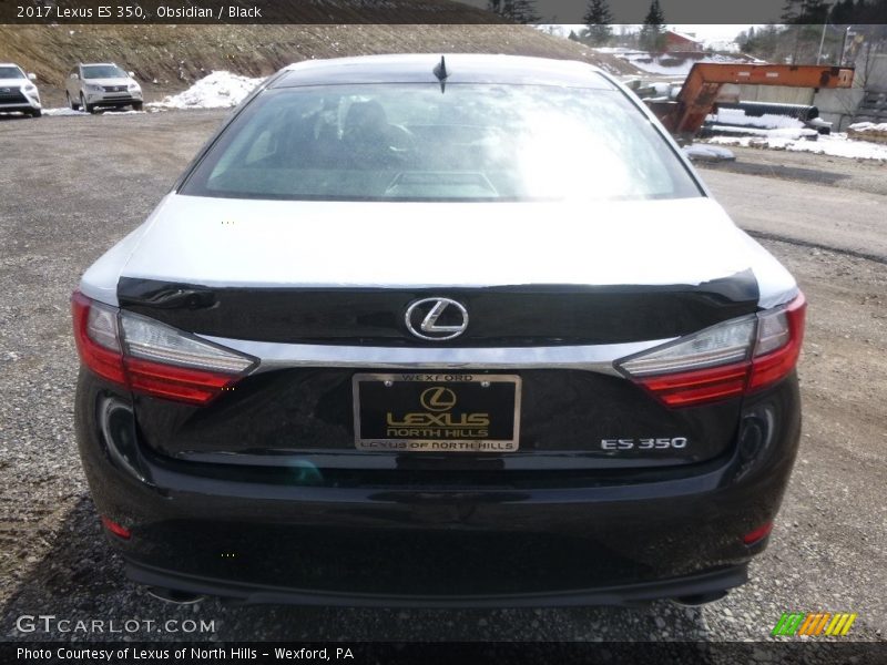 Obsidian / Black 2017 Lexus ES 350