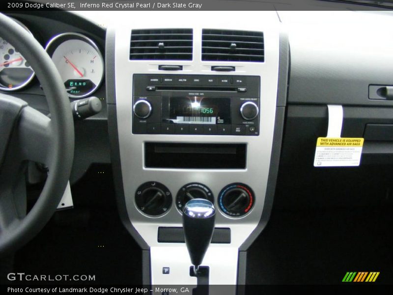 Inferno Red Crystal Pearl / Dark Slate Gray 2009 Dodge Caliber SE
