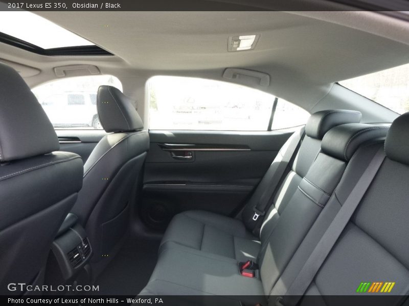 Obsidian / Black 2017 Lexus ES 350