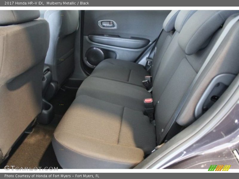 Mulberry Metallic / Black 2017 Honda HR-V EX