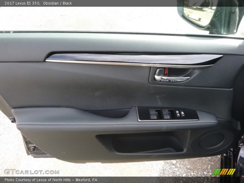Obsidian / Black 2017 Lexus ES 350
