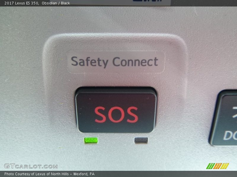 Obsidian / Black 2017 Lexus ES 350