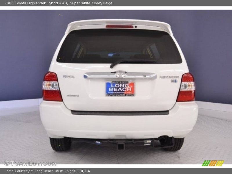Super White / Ivory Beige 2006 Toyota Highlander Hybrid 4WD