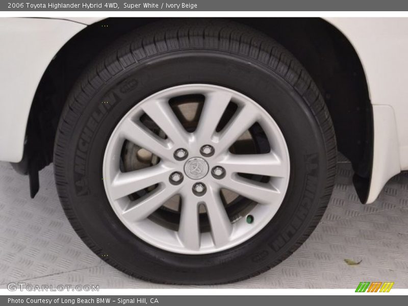 Super White / Ivory Beige 2006 Toyota Highlander Hybrid 4WD
