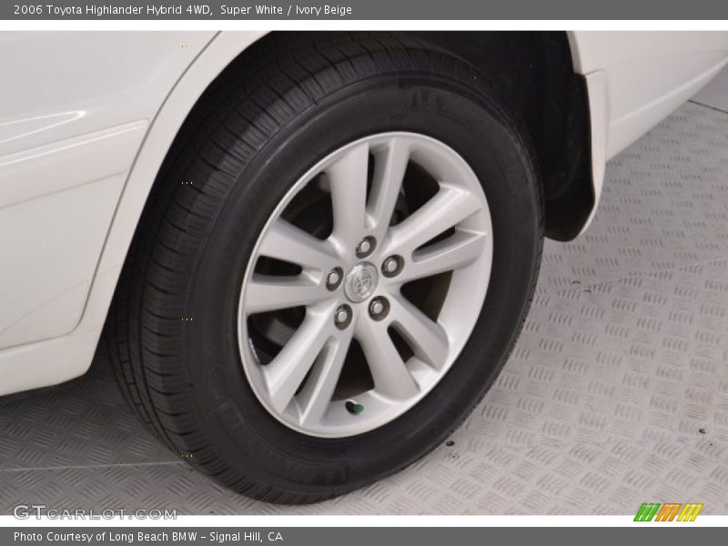 Super White / Ivory Beige 2006 Toyota Highlander Hybrid 4WD