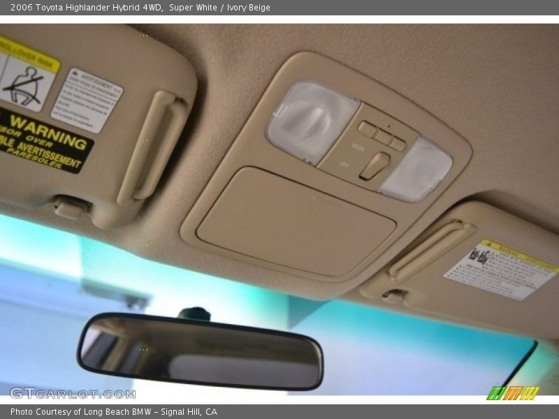 Super White / Ivory Beige 2006 Toyota Highlander Hybrid 4WD