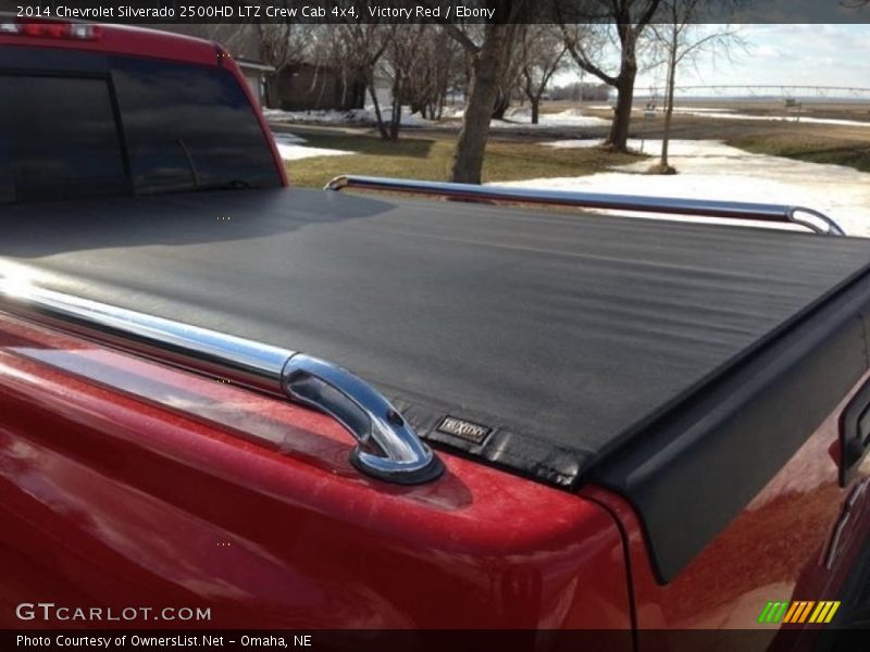 Victory Red / Ebony 2014 Chevrolet Silverado 2500HD LTZ Crew Cab 4x4