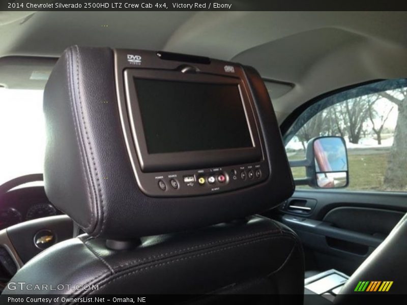 Victory Red / Ebony 2014 Chevrolet Silverado 2500HD LTZ Crew Cab 4x4