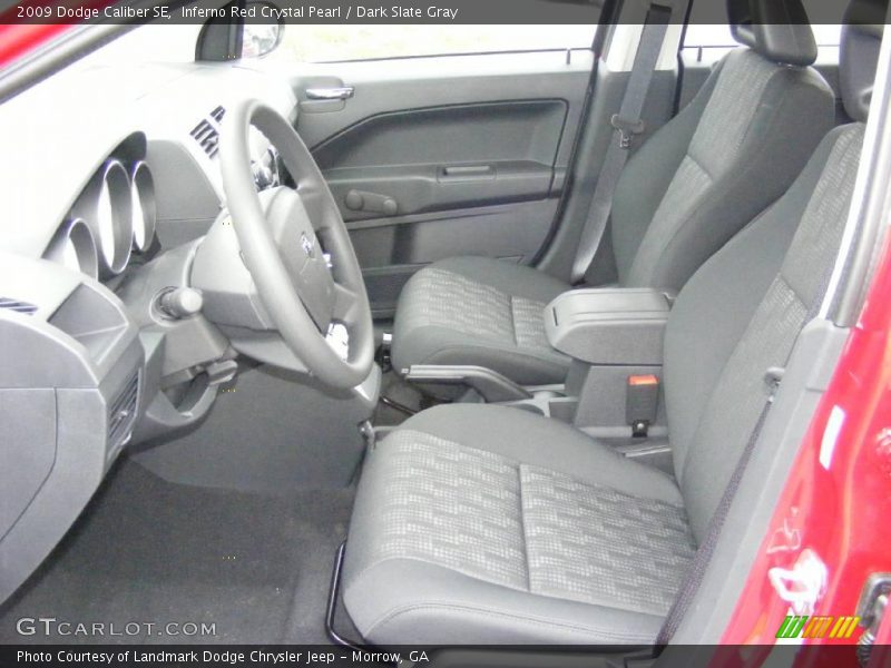 Inferno Red Crystal Pearl / Dark Slate Gray 2009 Dodge Caliber SE