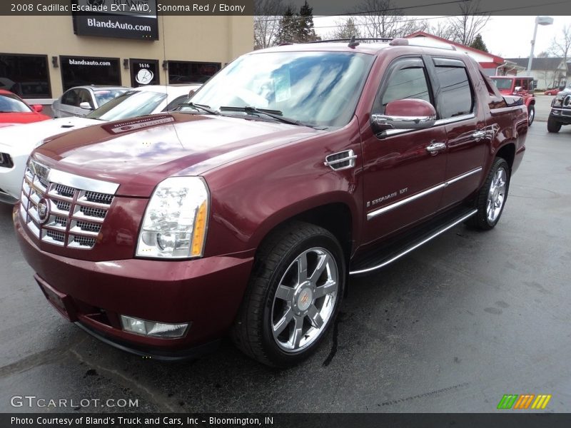 Sonoma Red / Ebony 2008 Cadillac Escalade EXT AWD