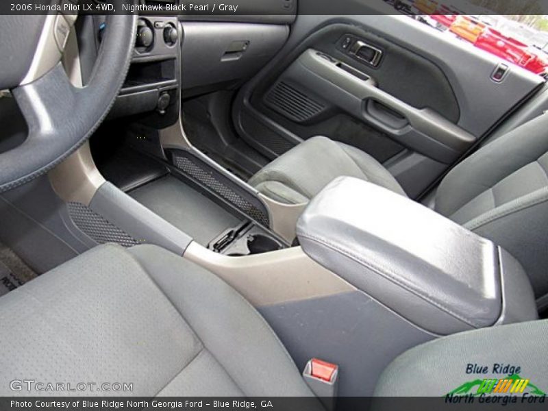 Nighthawk Black Pearl / Gray 2006 Honda Pilot LX 4WD
