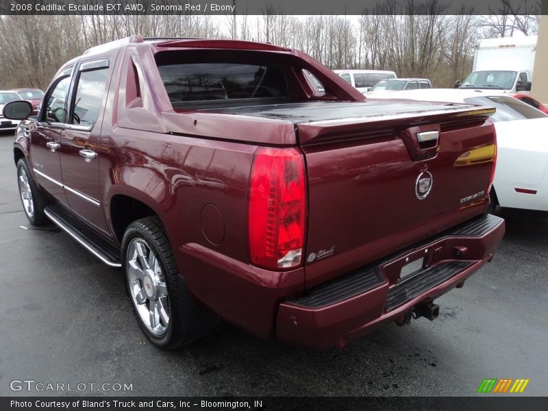 Sonoma Red / Ebony 2008 Cadillac Escalade EXT AWD