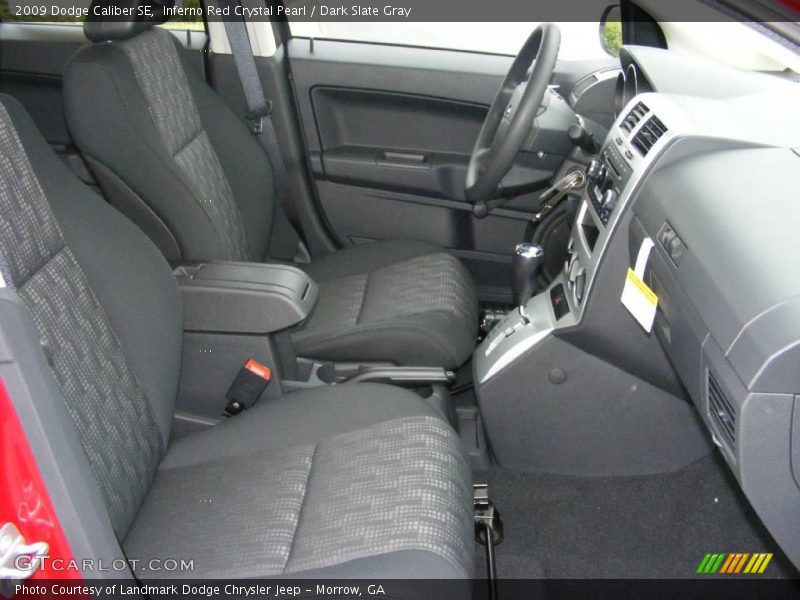 Inferno Red Crystal Pearl / Dark Slate Gray 2009 Dodge Caliber SE
